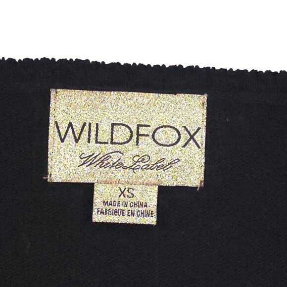 Wildfox White Label Angora Sweater Sequin Love Skull Pullover - Picture 5 of 8